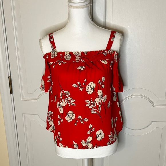 Women’s Floral Off-Shoulder Top (XS) - Picture 1 of 6
